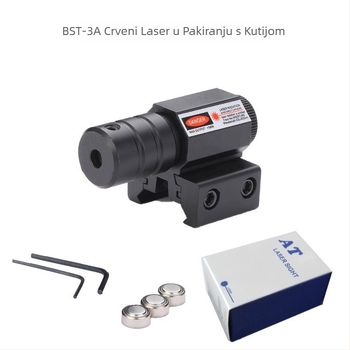 Coxlnt laserski nišan, aluminijsko tijelo, laser, simulirani sustav gađanja