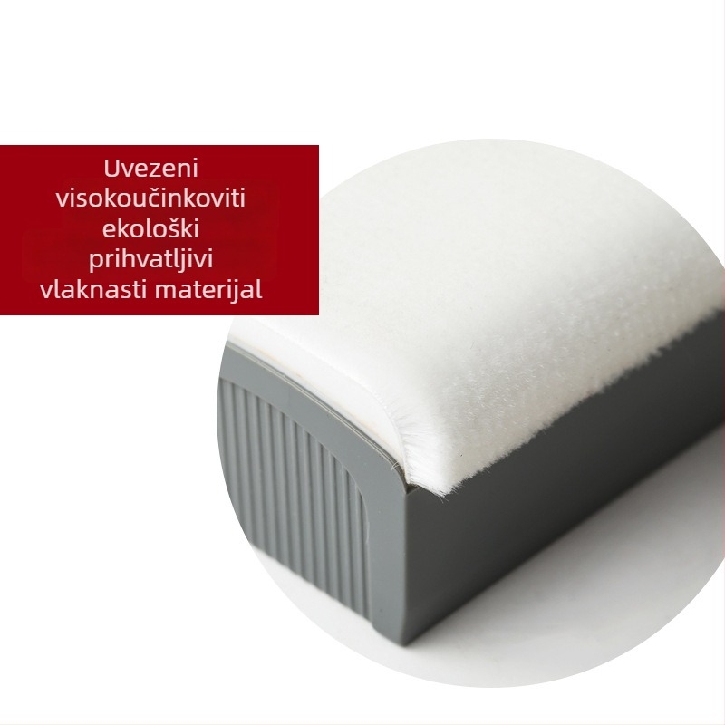 Guma za ploču za bijelu i krednu ploču — stražnja strana od visokodensitetskih vlakana, površina od plastike, uključuje spužvu, Marka: New simplicity