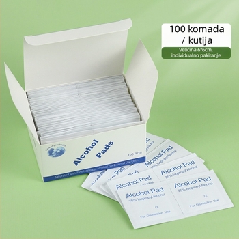 75% etanol salvete – All-in-One set za čišćenje i dezinfekciju telefona, noktiju i dodataka za uši