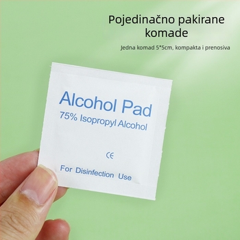 75% etanol salvete – All-in-One set za čišćenje i dezinfekciju telefona, noktiju i dodataka za uši