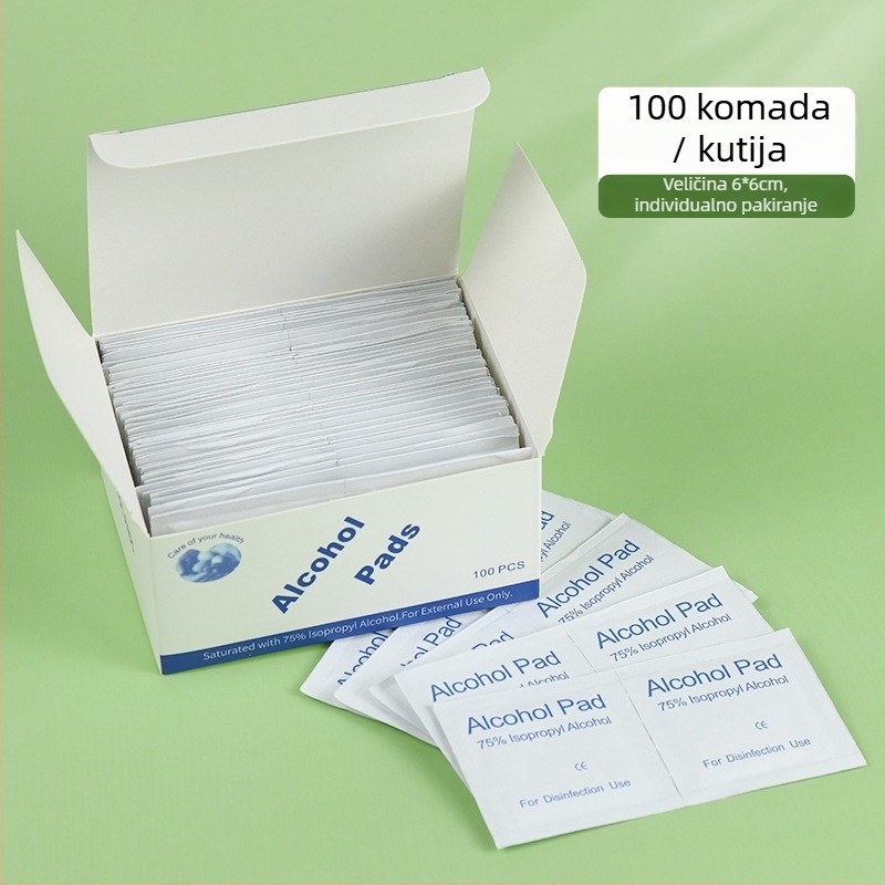 75% etanol salvete – All-in-One set za čišćenje i dezinfekciju telefona, noktiju i dodataka za uši