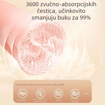 Ušni čepići – pena, zvukovna izolacija, industrijsko smanjenje buke, NRR 35