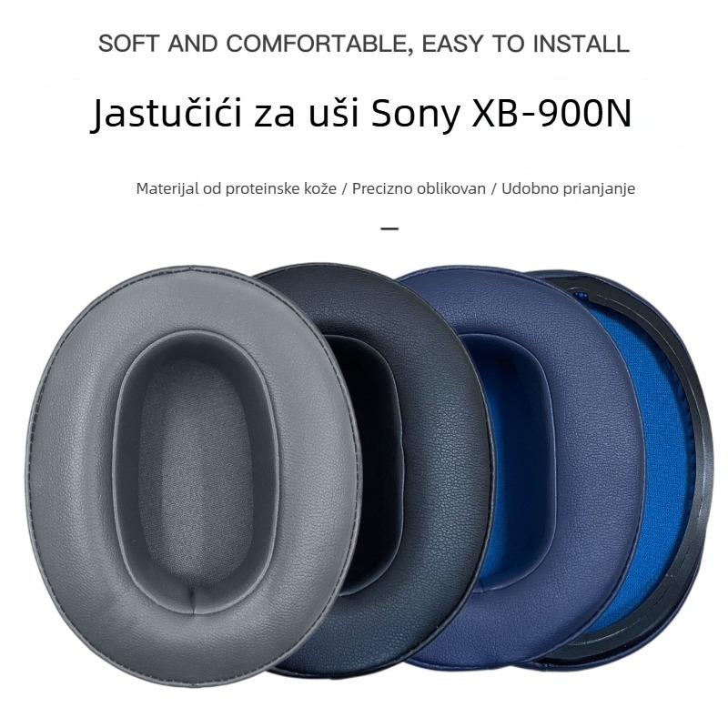 Jastučići za uši za Sony WH-XB900N, udobni za nošenje, model WH-XB900N, OEM