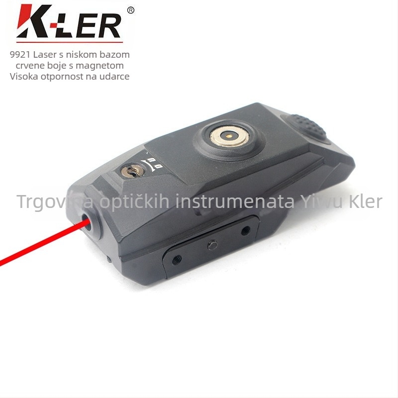 Laser ciljnik od punog metala s magnetskim punjenjem, kompatibilan s 20 mm šinom, mogućnost prilagođavanja logotipa