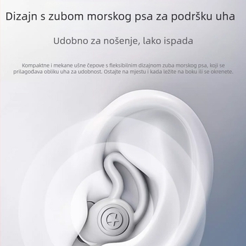 Silikonske ušne čepove za zvučnu izolaciju - in-ear, vodootporne, NRR 35
