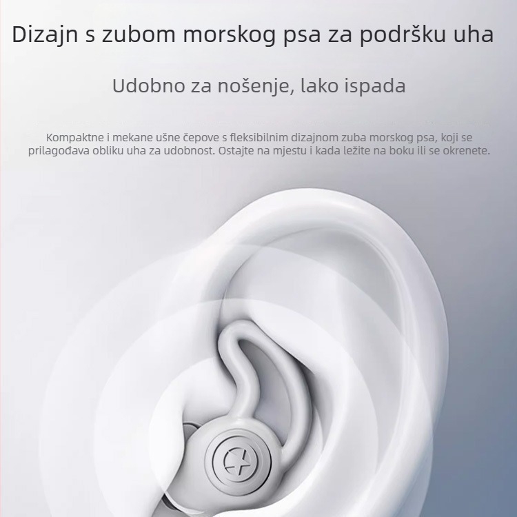 Silikonske ušne čepove za zvučnu izolaciju - in-ear, vodootporne, NRR 35