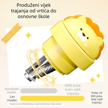Električna potpuno automatska oštrivač za olovke JY-023 – 3 razine podešavanja, Li-ion baterija 1800 mAh, ABS materijal