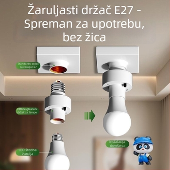 Držač lampe s bežičnim daljinskim upravljačem za kućnu upotrebu – tip prekidača: daljinsko upravljanje, marka puxi