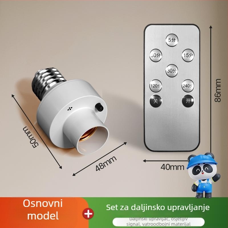 Držač lampe s bežičnim daljinskim upravljačem za kućnu upotrebu – tip prekidača: daljinsko upravljanje, marka puxi