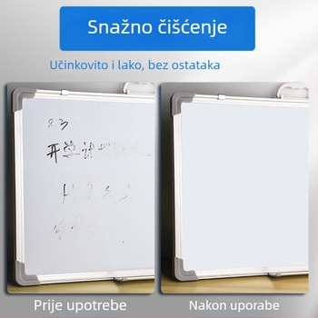Čistač za bijelu ploču s krpom za čišćenje; uklanja mrlje markerom i briše pisanje (1 bočica)