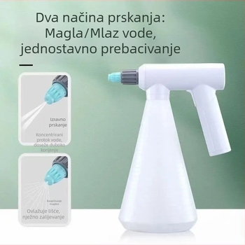 Punjaiva električna prskalica za dezinfekciju alkoholom i zalijevanje biljaka — pogodna za kućnu upotrebu i vrt.