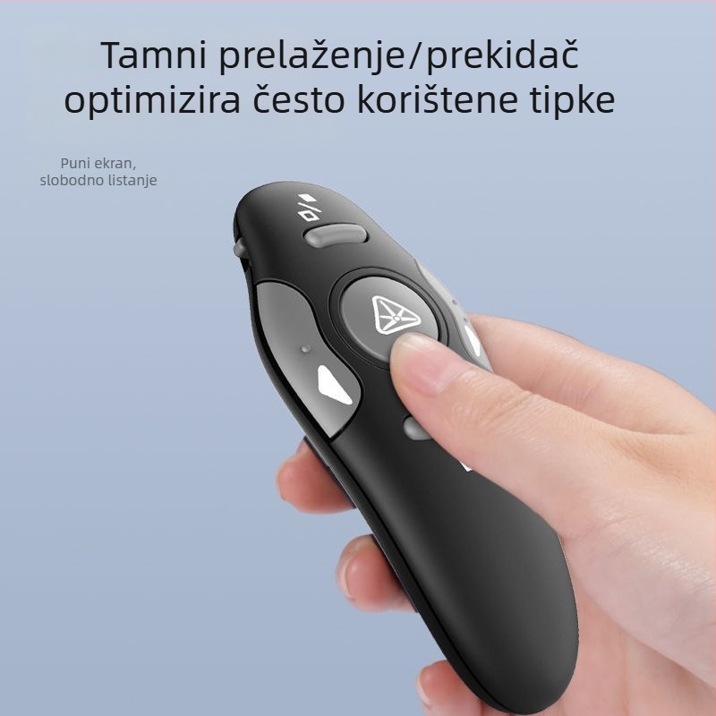 RF008 lasersko pero za prelistavanje stranica, domet 100 m, duljina valne 650 nm, SEJIE