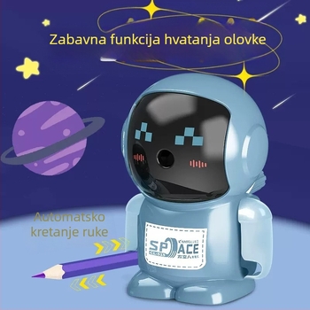 Ručni višenamjenski oštrilac olovke s robotskim dizajnom, CHANGLI, modeli 450/515/402/403/404/405, plastično kućište, težina 173 g