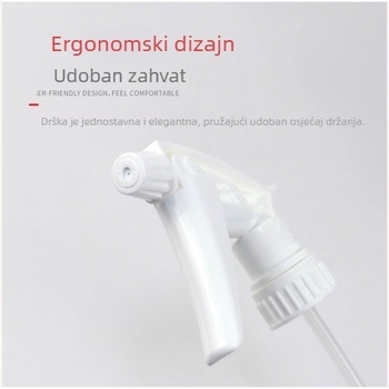 Plastična posuda za prskanje s penastim raspršivačem, otporna na kiseline i lužine, s vijčanim spojem, 750 ml, za kućnu njegu i poljoprivrednu proizvodnju