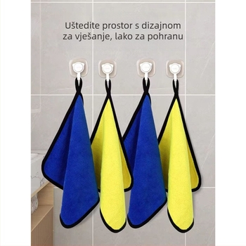 Krpa za brisanje ploče crne i bijele, od drvenih vlakana, za staklene površine, bez tragova, izdano 2023.