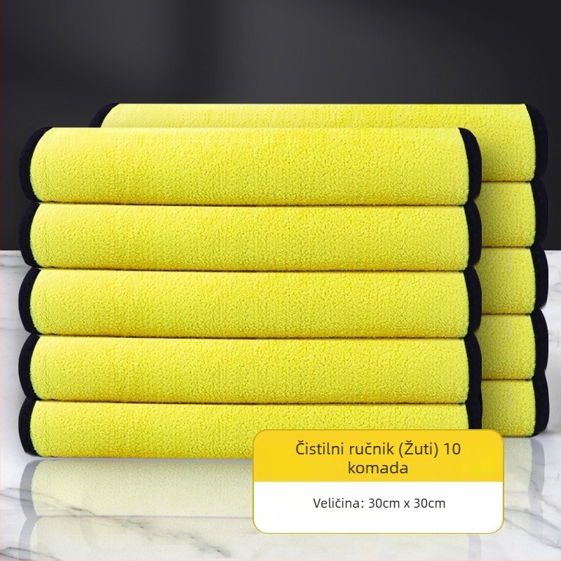 Krpa za brisanje ploče crne i bijele, od drvenih vlakana, za staklene površine, bez tragova, izdano 2023.