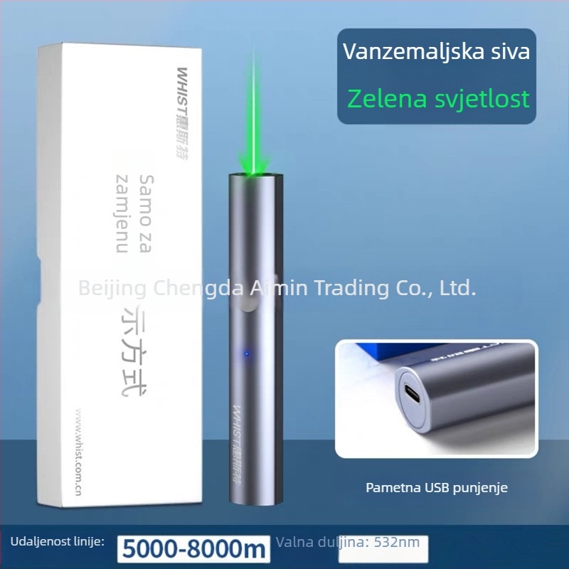 Whist laserski pokazivač – metalno kućište, kategorija 3b, alat za prezentacije.