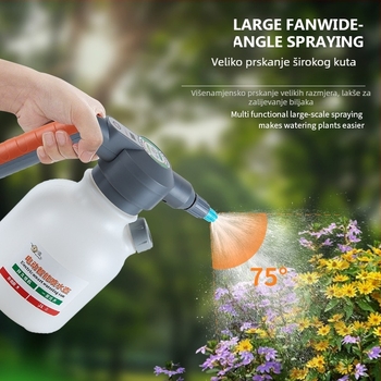 Chiba dew Električna posuda za zalijevanje – kompaktni kućni raspršivač za zalijevanje, primjenu pesticida, dezinfekciju i čišćenje