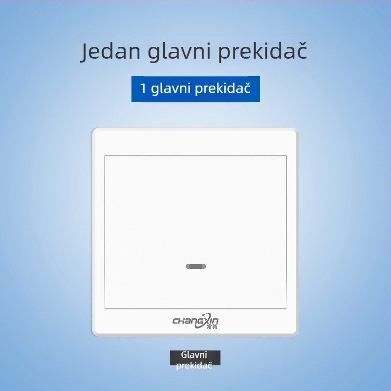 Bežični daljinski prekidač za kućno osvjetljenje 220V, tip: jednostruki daljinski prekidač, model: Remote control switch