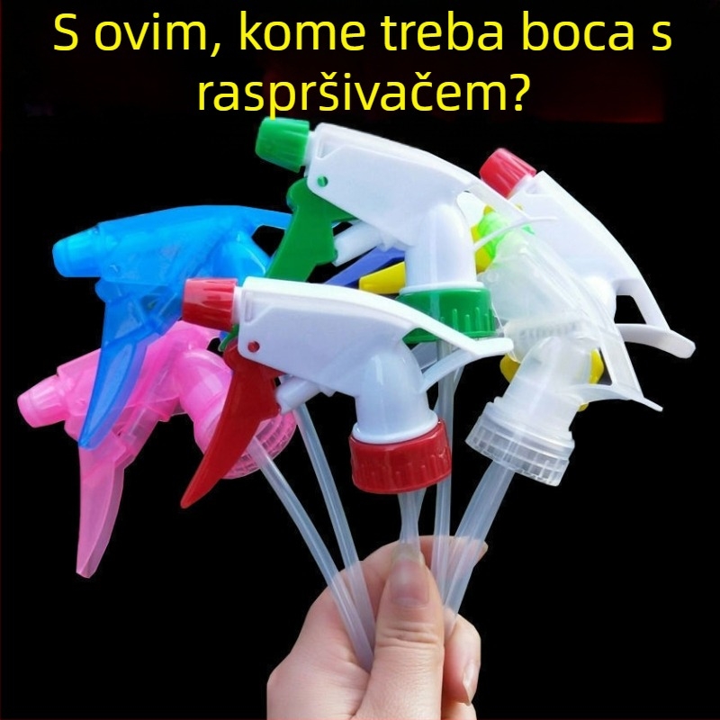 Glava za raspršivanje za zalijevanje/raspršivač – plastika, Yingbao, podesiva, ručni pritisak, univerzalna