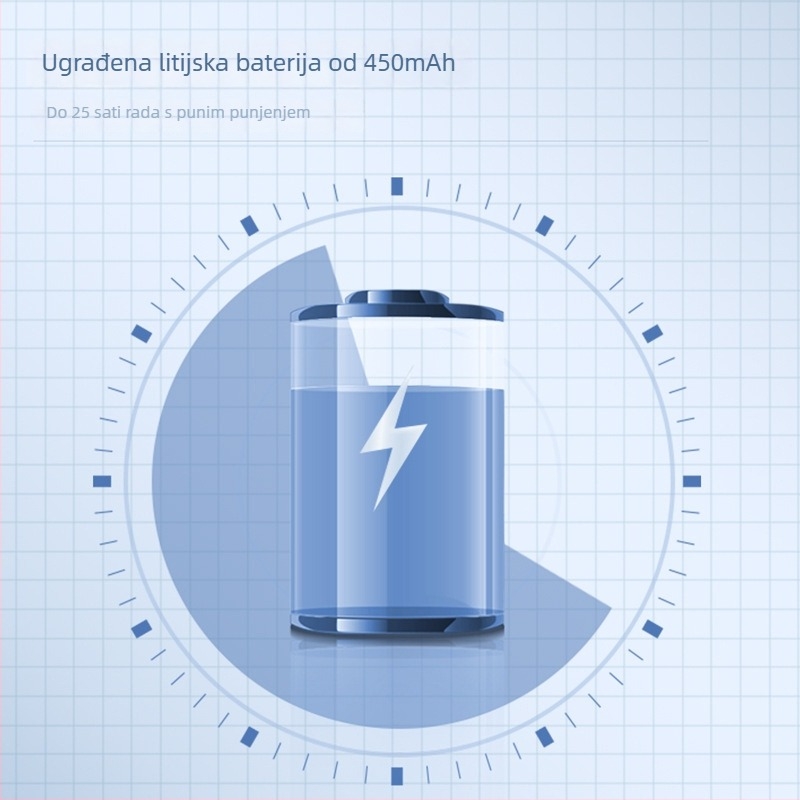 Deli PPT laserska olovka s daljinskim upravljačem za multimedijske prezentacije, USB punjenje, domet 100 m
