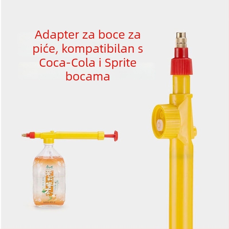 Ručni mlaznica za boce — plastična konstrukcija, primjena u vrtu, ovlaštena privatna marka