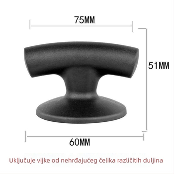 Držač poklopca posude od drveta – serija Ručke, Shengjiale kućni dodaci, lansirano 2001