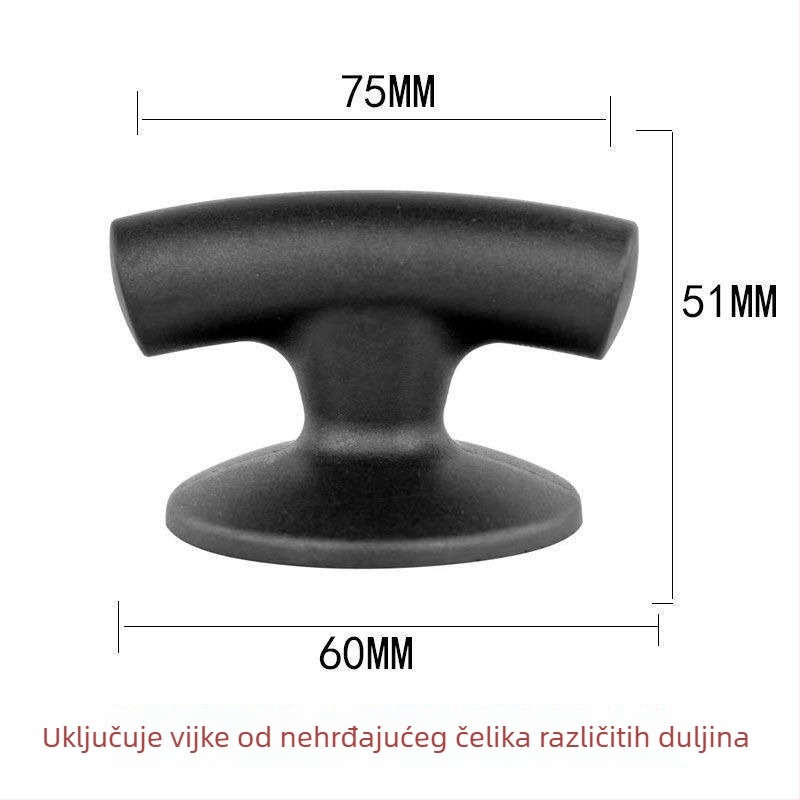 Držač poklopca posude od drveta – serija Ručke, Shengjiale kućni dodaci, lansirano 2001