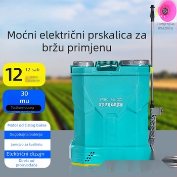 Plastični vrtni raspršivač s prilagodljivom mlaznicom za ozelenjavanje vrta