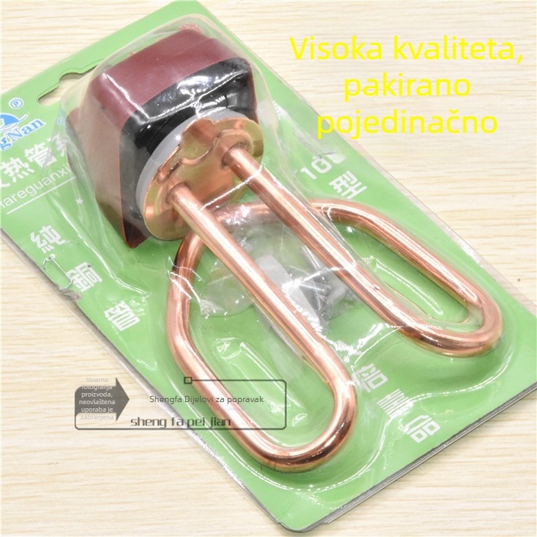 Meden grijaći cijev za električni čajnik – 1500W grijaći element