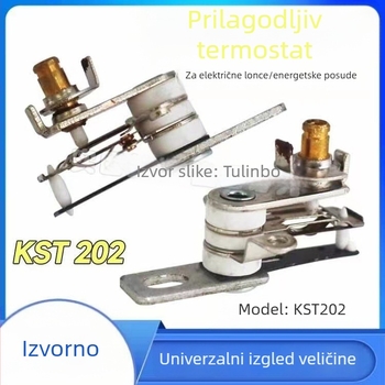 Električni lonac za kuhanje i wok s termostatom – regulator temperatura