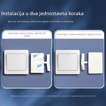 Bežični prekidač daljinskog upravljanja za unutarnju upotrebu — marka Other, tip prekidača: daljinsko upravljanje