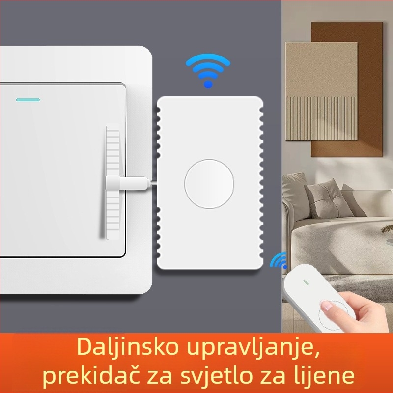 Bežični prekidač daljinskog upravljanja za unutarnju upotrebu — marka Other, tip prekidača: daljinsko upravljanje