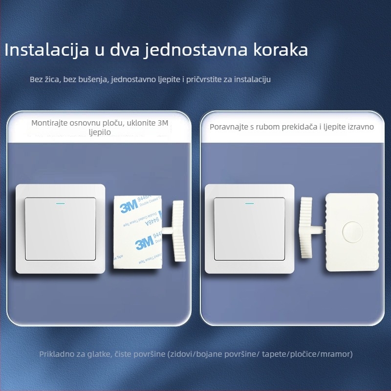 Bežični prekidač daljinskog upravljanja za unutarnju upotrebu — marka Other, tip prekidača: daljinsko upravljanje