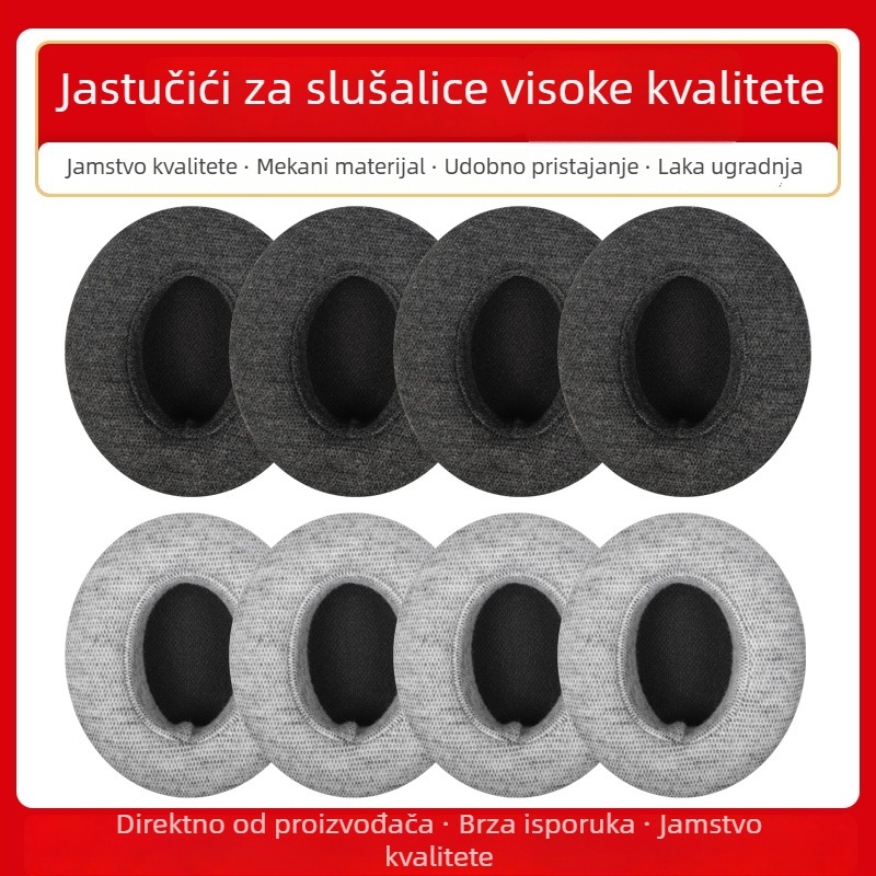 Navlaka za jastučiće Beats Studio 2/3 slušalica – umjetna koža, mekani pamučni unutarnji dio