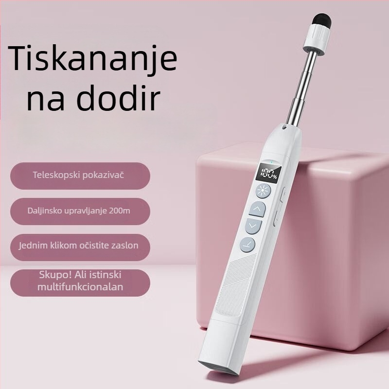 Proširivi nastavak za nastavu s laserskim prebacivanjem stranica, pisljiv, PPT odbrojavanje, zaslon osjetljiv na dodir i multimedija