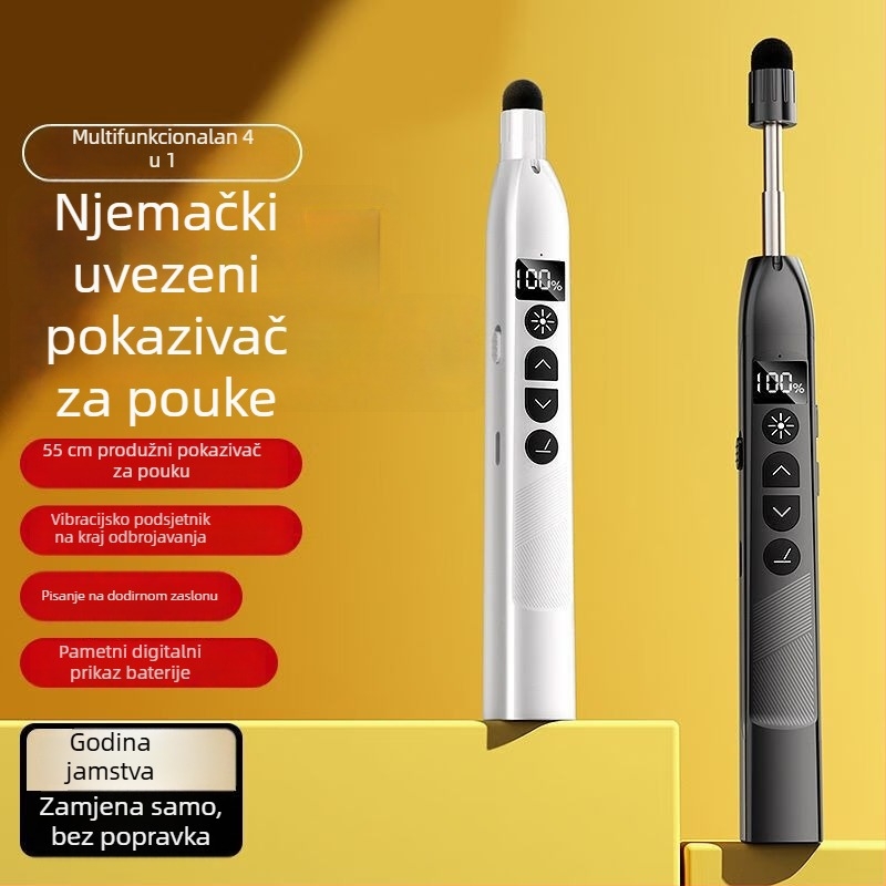 Proširivi nastavak za nastavu s laserskim prebacivanjem stranica, pisljiv, PPT odbrojavanje, zaslon osjetljiv na dodir i multimedija