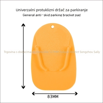 Protuklizna podložka za nožni oslonac motocikla – ABS plast