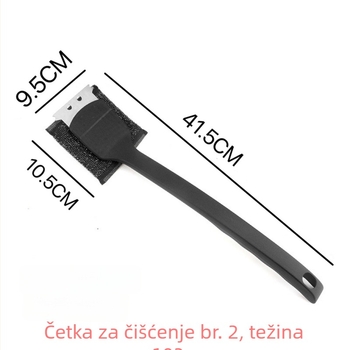 Četka za čišćenje roštilja s žičanom tkaninom i PP drškom, 25 komada, 103 g, pogodna za roštilj i akvarij