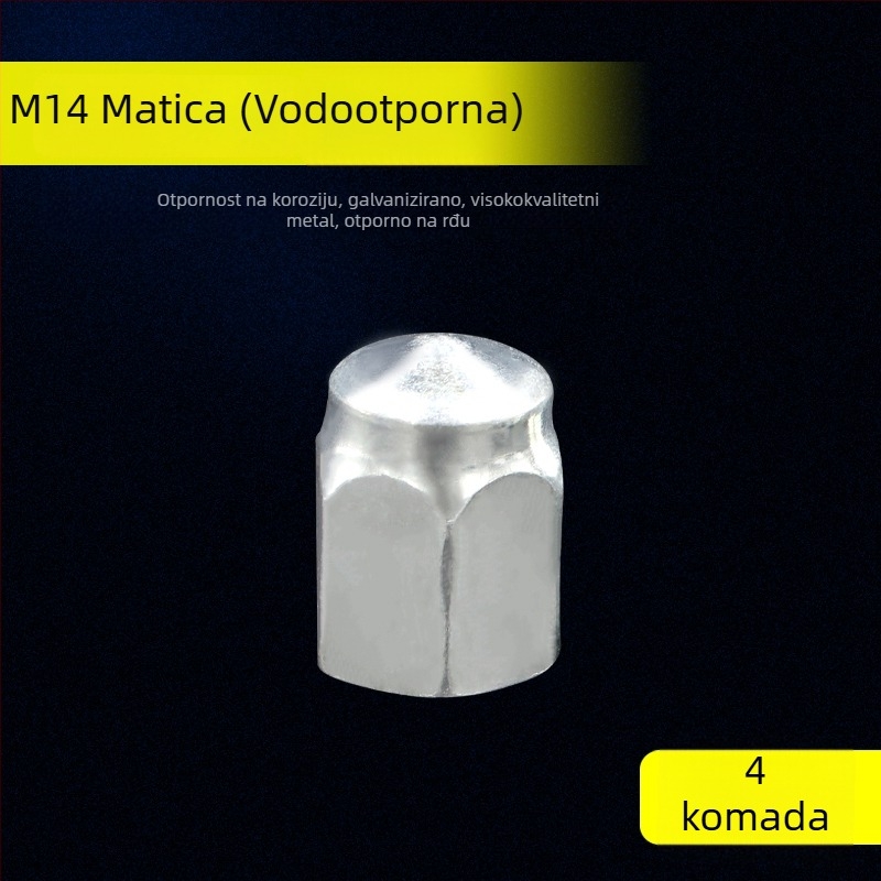 Set vijaka za električni tricikl i motocikl: vijci za hub, matice, vijci za gume, vodootporne matice, vijci stražnje osovine i kočnog bubnja