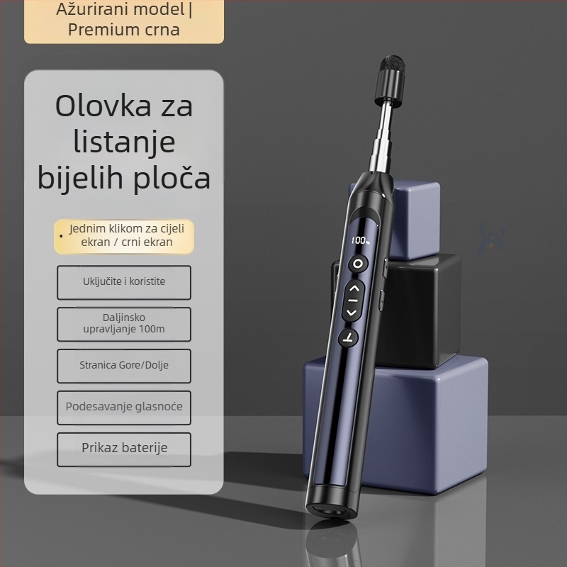 Pero za prebacivanje stranica s laserskim pokazivačem i PPT daljinskim upravljačem, izvlačno, kompatibilno sa Seewo bijelom pločom