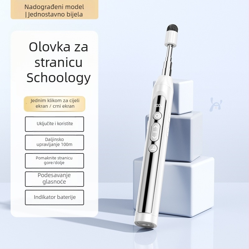 Pero za prebacivanje stranica s laserskim pokazivačem i PPT daljinskim upravljačem, izvlačno, kompatibilno sa Seewo bijelom pločom