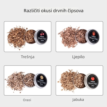 Drveni set za koktele s dimljenjem - moderni minimalistički stil (Materijal: drvo; Stil: moderni minimalistički; Kategorija: set za piće; Broj kompleta: 5; Težina: oko 200 g)
