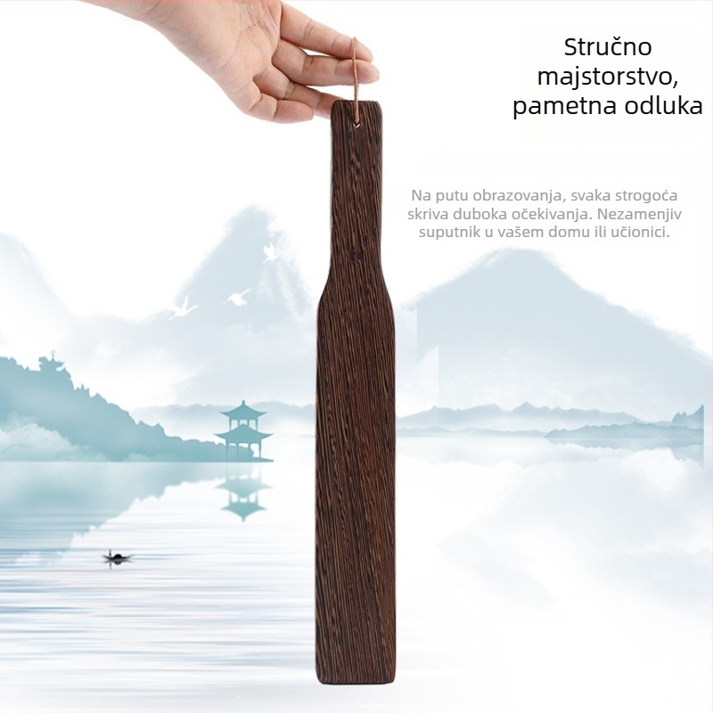 Edukativno drveno ravnalo – Chicken wing wood, Chengshantang, čvrsto drvo, bez logotipa, bez prilagodbe