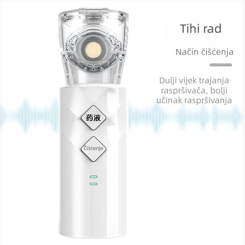 Prijenosni ručni nebulizator za kućnu upotrebu, 2.7 mm atomizacija