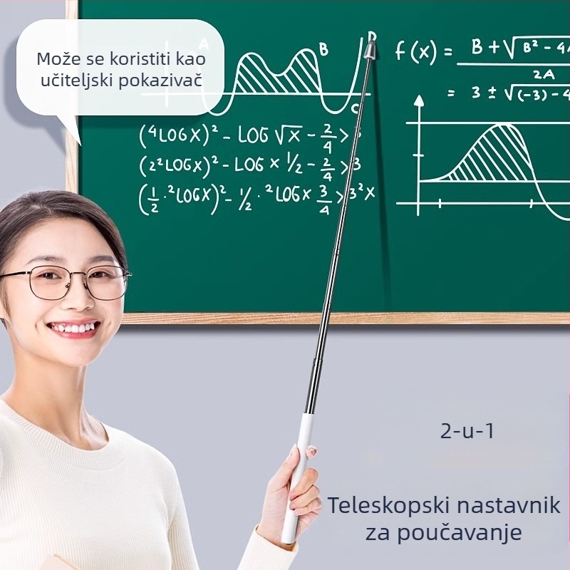 Izvlačivi dodirni pokazivač za nastavnike na interaktivnom ploči Burrad
