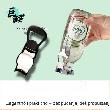 Nehrđajući čelični otvarač za boce za barmane, sklopni multifunkcionalan dizajn, čuva gazirane napitke