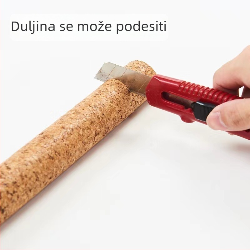 Korkasti penjački štap za arborealne gekone, mekani drveni štap za kućne ljubimce, duljine 10–50 cm