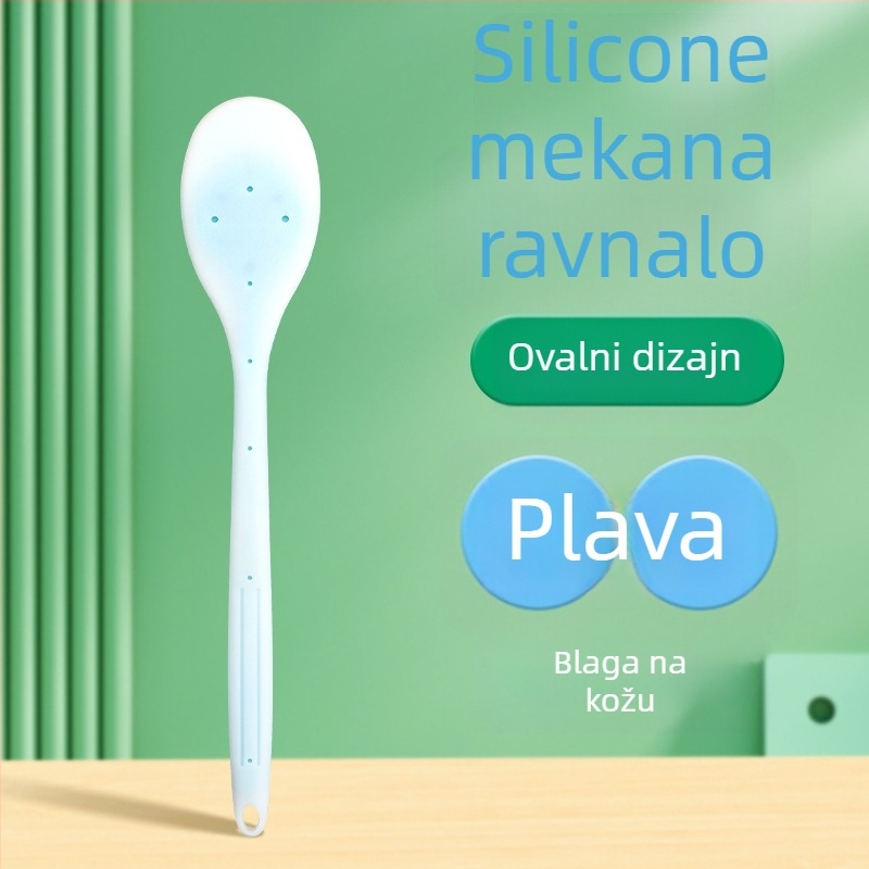 Silikonski učiteljski pokazivač sa mekim ravnalom za kućnu upotrebu, edukativna štapić siguran za djecu