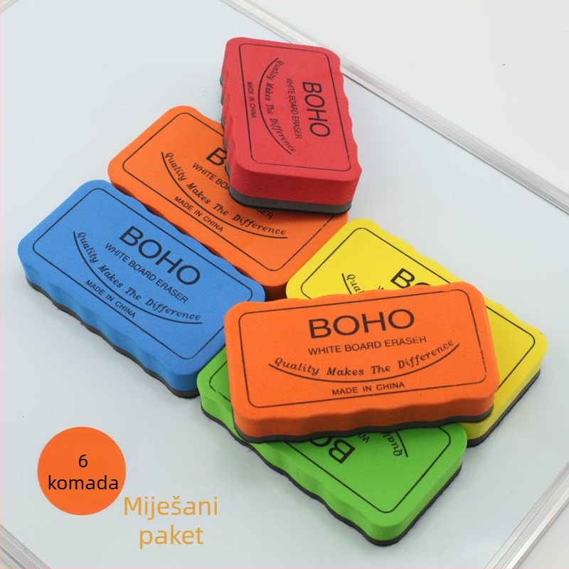 Magnetska gumica za ploču za kućno podučavanje, s flanelnom stražnjom stranom, jednostavno brisanje